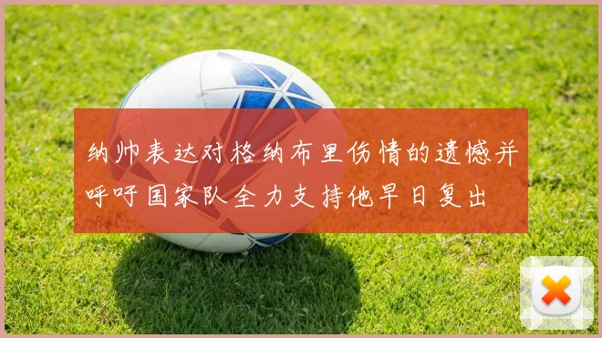 纳帅表达对格纳布里伤情的遗憾并呼吁国家队全力支持他早日复出